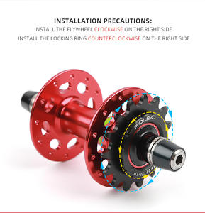 POLSO FC002 Piñón <span class=keywords><strong>de</strong></span> una sola velocidad Track 1/<span class=keywords><strong>8</strong></span> \ "AL 7075 Velodrome Fixed Gear con recubierto AL 7075 Sprocket/Cogs Material <span class=keywords><strong>de</strong></span> aleación - Product Image 6