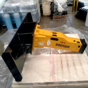 Nuevo martillo hidráulico SB 10 tipo caja con accesorio de dirección deslizante para excavadoras 0,8-2,5 toneladas adecuado para cargador con motor - Product Image 2