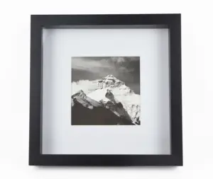 9x9 RIBBA frame, square shadow frame, black deep frame (2.2mm GLASS)