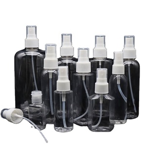2026 Satisfying 50ml 100ml Small Transparent clear Fine <b>Mist</b> Perfume Plastic Spray <b>Bottles</b> - Product Image 4