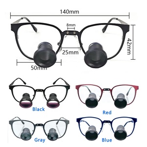 Loupes binoculaires Burite 2.5/3/3.5X TTL à monture métallique <span class=keywords><strong>pour</strong></span> chirurgie, usage médical et dentaire - Product Image 2