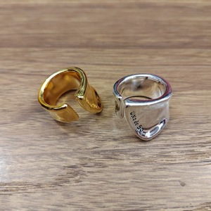 Anillo Minimalista UNO La Grieta de Plata 925 - Anillo de <span class=keywords><strong>Boda</strong></span> y Fiesta Elegante y Lujoso para Hombre y Mujer - Product Image 1
