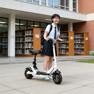 Trottinette électrique pliable, étanche, batterie au lithium, alternative écologique aux courtes trajets en voiture dans les villes et les communes - Product Image 2