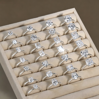 Bague ovale en moissanite VVS1 pour femme, prix d'usine, bijoux de mode, bagues de fiançailles, bague S925