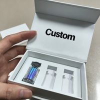 Étiquettes en papier et boîtes en carton pour flacons de 3 ml, 5 ml, 10 ml, conception personnalisée pour contenants rechargeables
