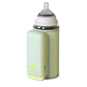 New Design Portable Baby Bottle Warmer Wireless Outdoor Heating Milk Heater Baby Feeding Bottle Warmer for Outdoor Travel