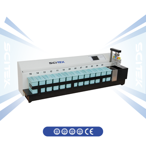 Tinturador <span class=keywords><strong>manual</strong></span> de preparados de tejido SCITEK 6x300mL con temporizador inteligente, control de doble fuente de alimentación, pantalla LCD y combinación flexible - Product Image 3