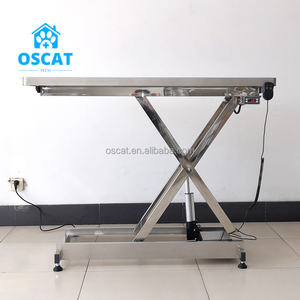 Equipo Médico Veterinario OSCAT, mesa de examen comercial de acero inoxidable <span class=keywords><strong>para</strong></span> mascotas con elevador manual-eléctrico y temperatura constante - Product Image 3