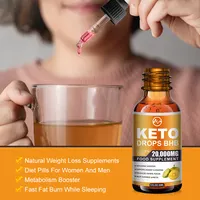 Productos para perder peso, 50ml, cetona, supresor del sueño, gotas de Keto puro para quemar grasa, adelgazante