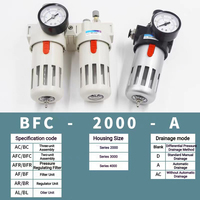 Nouveau séparateur huile-eau pneumatique, vanne de régulation de pression, filtre à air, processeur d'air, série B, pression de service 1,5 MPa
