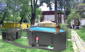 ICEGALAX Fitness récupération bain Pod Portable eau froide bain thérapie extérieur froid plongeant baril glace baignoires - Product Image 4