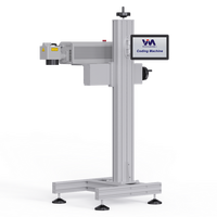 Marqueur laser volant Co2 fibre Uv en ligne Pvc PE Pipeline 20w 30w 50w Machine de marquage laser à fibre
