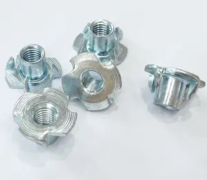 DIN 1624 China Supplier Stainless Carbon Steel Aluminium Alloy Zinc Plated Tee Nuts