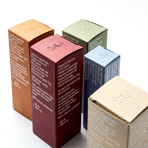 Caja de Regalo Rígida de Lujo Plegable, Aséptica, Biodegradable, Reciclable, con Logotipo Personalizado, Magnética, con Tapa Abatible, de EVA y Terciopelo para Lociones - Product Image 1