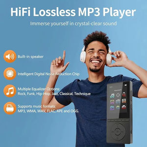 Reproductor MP3 HiFi Directo de Fábrica, Radio FM, Grabadora de Voz, Compatible con Tarjeta TF de 32GB, Reproductor de Música Portátil para Estudiantes, Deportes y Correr - Product Image 6