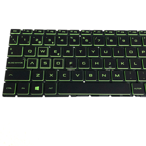 YDH Original Teclado verde retroiluminado SP teclado español para HP Pavilion 15-CR 15-CW 15-DR 15-EC 15-CX 15-DK <span class=keywords><strong>Laptop</strong></span> - Product Image 4