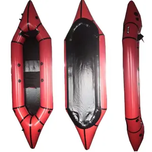 超轻充气价格便宜气垫船包漂流船TPU皮划艇独木舟桨Packraft