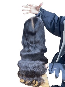 วิกผมคนยุโรปแท้ขี้อายฐานท็อปเปอร์ขนาดใหญ่สำหรับลูกไม้บอดี้เวฟความหนาแน่น130% สีธรรมชาติปรับแต่งได้ - Product Image 6