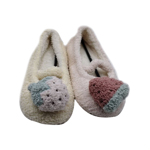 Mules Ligeras de Estilo Ballet para Mujer, Primavera/Verano, con Forro de Terciopelo y Amortiguación de Fresa, Parte Superior de Felpa Suave - Product Image 4