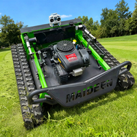 Mesin Pemotong Rumput Profesional Berkualitas Tinggi dengan Remote Control, Berbahan Bakar Bensin/Zero Turn Mower untuk Dijual