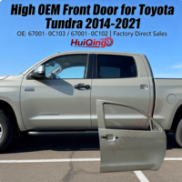 Porte avant de haute qualité OEM, vente directe d'usine, pour Toyota Tundra 2014-2021, OE 67001-0C103 67001-0C102