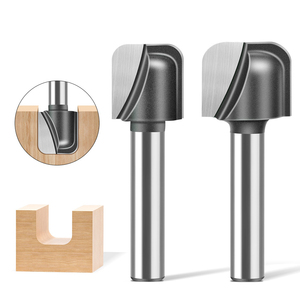 Sıcak satış 6mm 8mm 1/4 inç Shank karbür bıçakları ahşap oyma için ahşap kase ve tepsi freze uçları freze kesicisi - Product Image 1