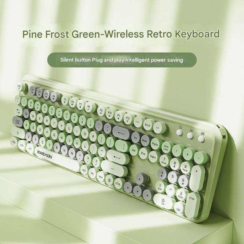 คีย์บอร์ดไร้สาย Pine Frost Green