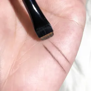 Lot de 3 pinceaux à eyeliner en forme de lame, pinceau à sourcils portable plat et fin, pinceau de maquillage pour contour des yeux et des sourcils, outil de maquillage, vente en gros 2025 - Product Image 3