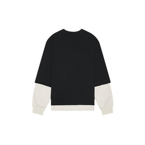 Sudadera Kingsen personalizada de algodón suave de doble capa de manga larga con cuello redondo, sudadera con logotipo personalizado desgastado para hombre - Product Image 5