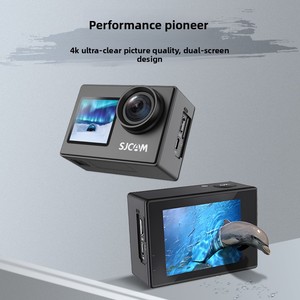 <span class=keywords><strong>SJ4000</strong></span> 4K caméra d'action étanche Anti-secousse enregistreur de Vlog extérieur pour la pêche moto <span class=keywords><strong>WiFi</strong></span> connectivité SDCard 1080P - Product Image 2