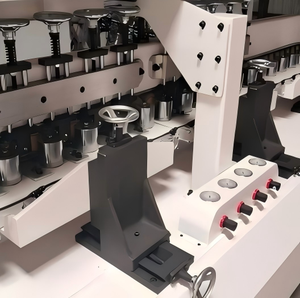 Máquina Automática de Carpintería para el Encolado de Líneas en L, Recubrimiento con Película y Banda de Borde - Product Image 6