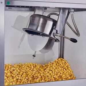 Goedkope Fabrieksprijs Productielijn Grootschalige Commerciële Sferische Popcornmachine