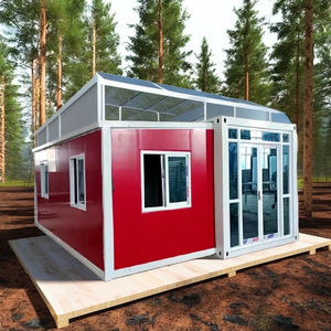 Maison modulaire moderne, maison conteneur pliable extensible, panneau sandwich haut de gamme, chambre à coucher, cuisine, salle de bain, assistance technique en ligne - Product Image 5