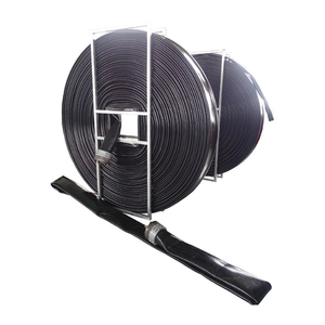 <span class=keywords><strong>6</strong></span> <span class=keywords><strong>Inch</strong></span> Verde Fertilizantes Líquidos e Água Drag Descarga Agricultura TPU Layflat Mangueira para Irrigação - Product Image 5
