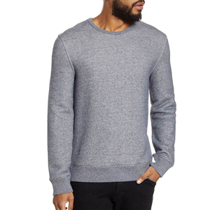 High Quality Quick Dry Plus Size <b>Men</b> Sweat Shirts Soft Cotton Casual Solid Color <b>Pullover</b> <b>Men</b> Breathable Sweatshirt - Product Image 1