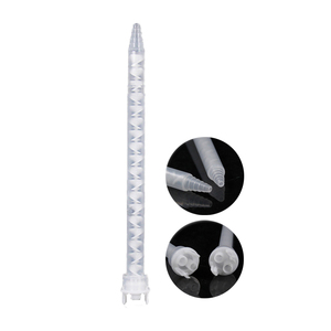 Miscelatore Statico 1018 con Ugello PP Sistema F, Punte di Miscelazione per Cartucce a Siringa 200ml-600ml, Rapporto 1:1 2:1, 18 Elementi, Modello HT-QC1018J - Product Image 1