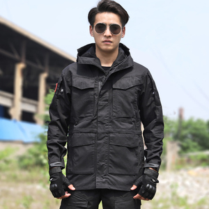 M65 Người Đàn Ông Của Bền Chống Xước Giữa Chiều Dài Chiến Thuật Áo Khoác Ngụy Trang Áo Gió Cho Ngoài Trời <span class=keywords><strong>S</strong></span>ăn Bắn Chiến Trận <span class=keywords><strong>S</strong></span> Loạt - Product Image 2