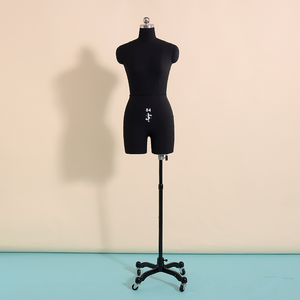 Forme de robe à coudre pour femmes, <span class=keywords><strong>Mannequin</strong></span> de grande taille <span class=keywords><strong>sur</strong></span> roues, <span class=keywords><strong>Mannequin</strong></span> à broche complète avec épaules amovibles magnétiques - Product Image 2