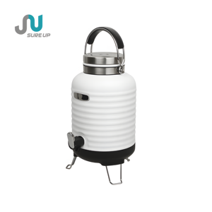 Seau à eau en acier inoxydable de luxe 10L gobelet de voyage sportif <span class=keywords><strong>thermos</strong></span> à Double paroi à poignée américaine pour l'hydratation en déplacement - Product Image 6