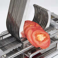 Mini multifunctionele tomaten snijmachine, afneembaar, makkelijk schoon te maken, industrieel duurzaam, geschikt voor groenten en fruit.