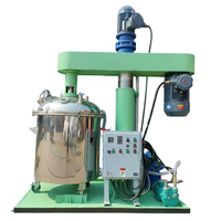 Machine de peinture de mélangeur de dispersion d'agitateur à grande vitesse pour les composants de noyau de revêtements acryliques d'encre de peinture comprenant la pompe