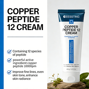 Crème Visage Quotidienne Hydratante, Éclaircissante et Raffermissante Anti-rides OEM ODM au Peptide de Cuivre Bleu GHK-Cu - Product Image 3