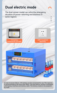 Hoàn toàn tự động 12V 220V 110V Gia cầm Gà trứng nhỏ lồng ấp và nở tự động nở máy để bán - Product Image 5