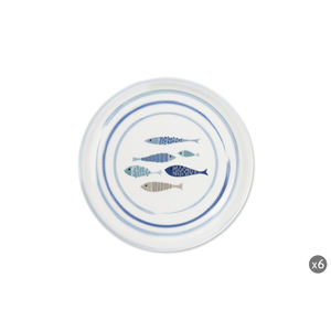 Platos de Pizza de Porcelana Excelsa North Sea, 30.5 cm, Multicolor, Juego de 6 - Product Image 3