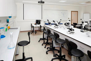 Mobilier de laboratoire de haute qualité, banc de laboratoire de <span class=keywords><strong>chimie</strong></span> pour l'étude de la physique, des sciences et de la biologique, Table de laboratoire des sciences - Product Image 2