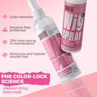 Spray capillaire pour perruque, après-shampoing sans rinçage, réparateur nourrissant, anti-frisottis, pour cheveux humains