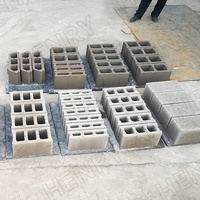 Machine à fabriquer des blocs de béton semi-automatique QT4-40, machine de moulage en Afrique