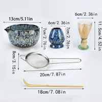 Nouveau design – Bol à matcha en céramique Klin Change – Kit de matcha premium unique avec emballage en boîte