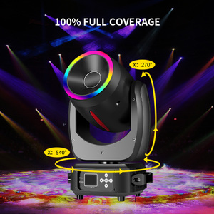 200 Watt mini LED di chuyển đèn pha cho <span class=keywords><strong>SHARP</strong></span> chùm ánh sáng sân khấu cho DJ Bar UV và màu trắng DMX512 chế độ điều khiển - Product Image 2