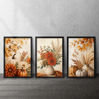 Großhandel Moderner Abstrakter Stil Triptych-Design Hochzeit Wohnzimmer Hotel Kaffee Wand Heim-Dekor Holzdruck Handgefertigt